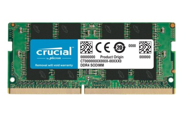 MEMORIA SO-DDR4 8 GB PC3200 (1X8) (CT8G4SFRA32A)